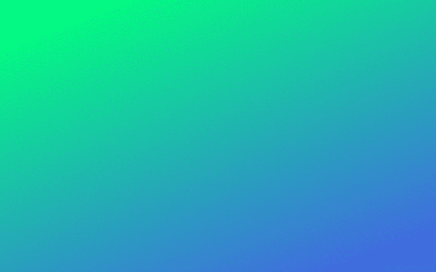 gradient green to blue